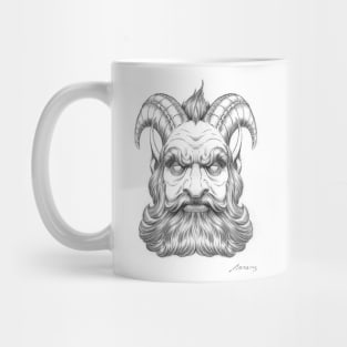 Green Man Mug